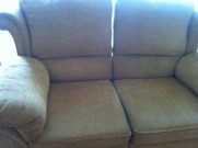 Dried blood stain removed from suite